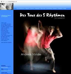 Website tanzdichganz.ch bis Februar 2016